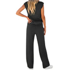 KAIYA™ – Conjunto informal de verano suave para estar por casa