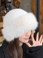 LUCY | Bonnet de fourrure
