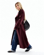 Sara | Trench-coat élégant bordeaux