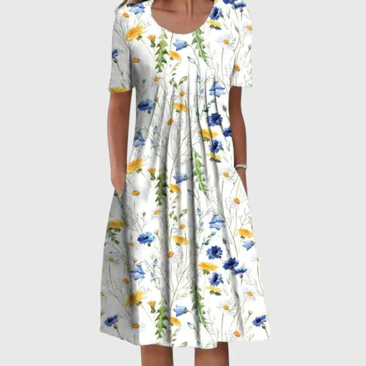 Élégante robe qui couvre le ventre