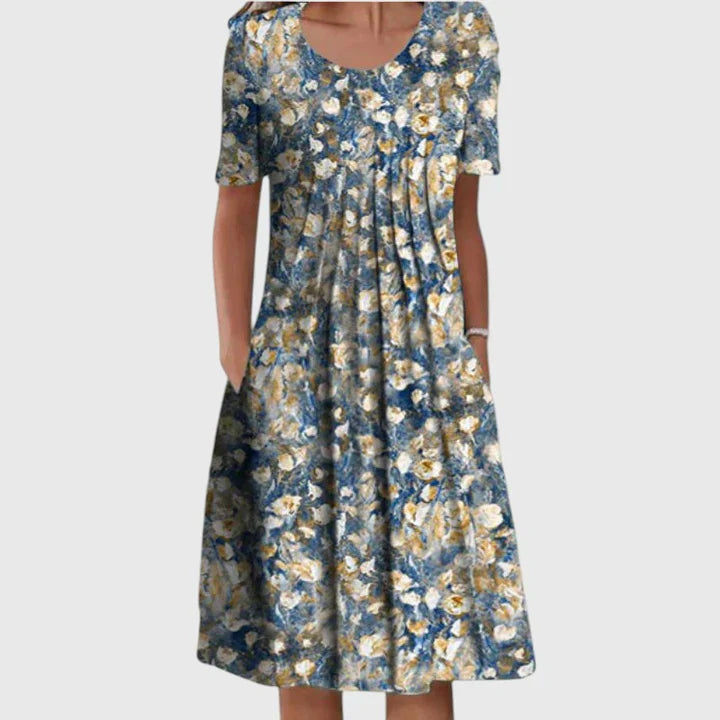 Élégante robe qui couvre le ventre