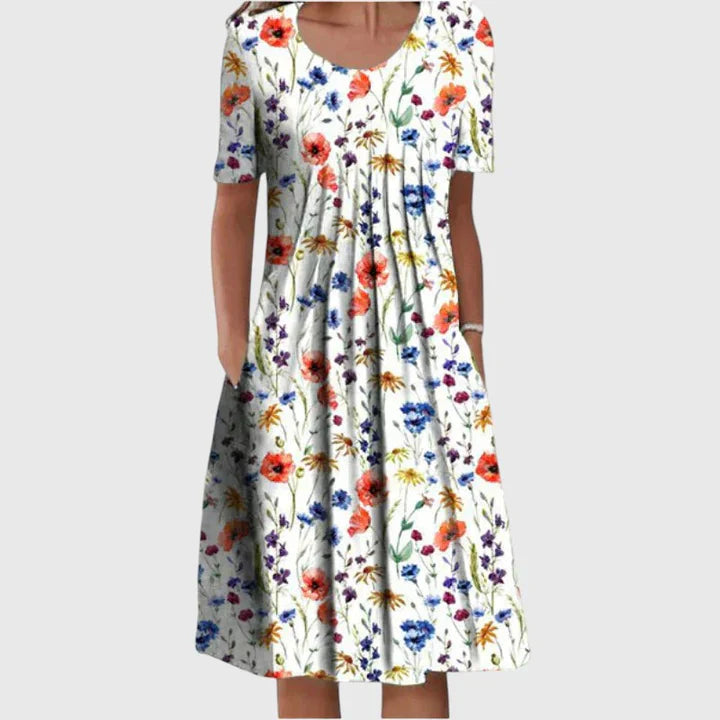 Élégante robe qui couvre le ventre