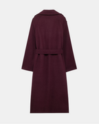 Sara | Trench-coat élégant bordeaux