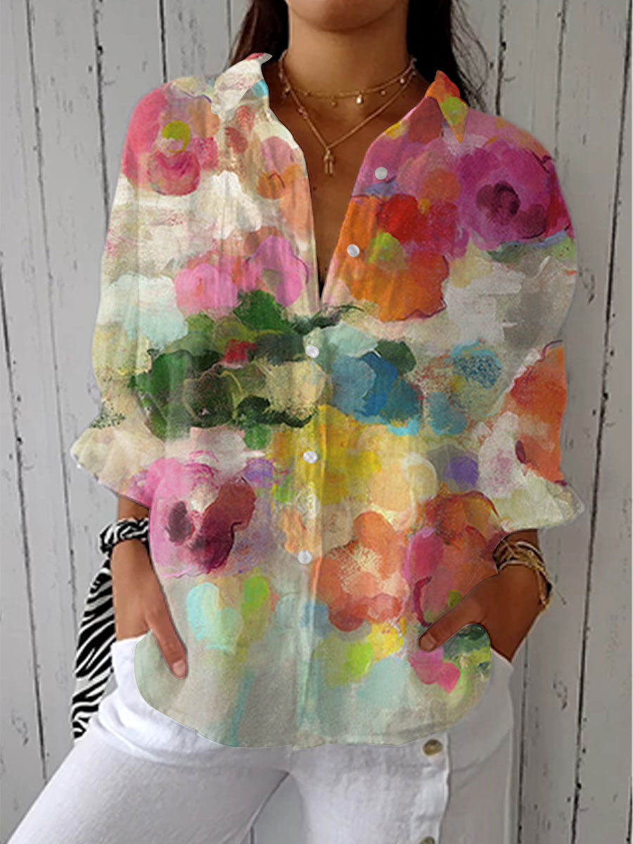 Caroline | Blusa Acuarela Floral
