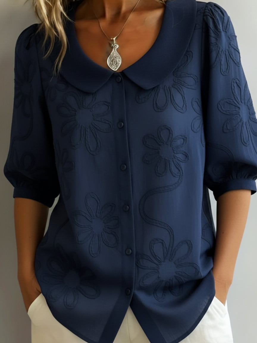 Aurelia | Blusa ligera floral elegancia natural