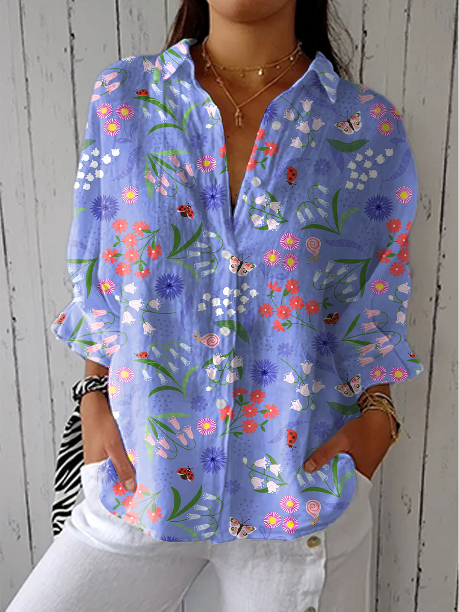 Consuelo | Blusa Flores de Prado
