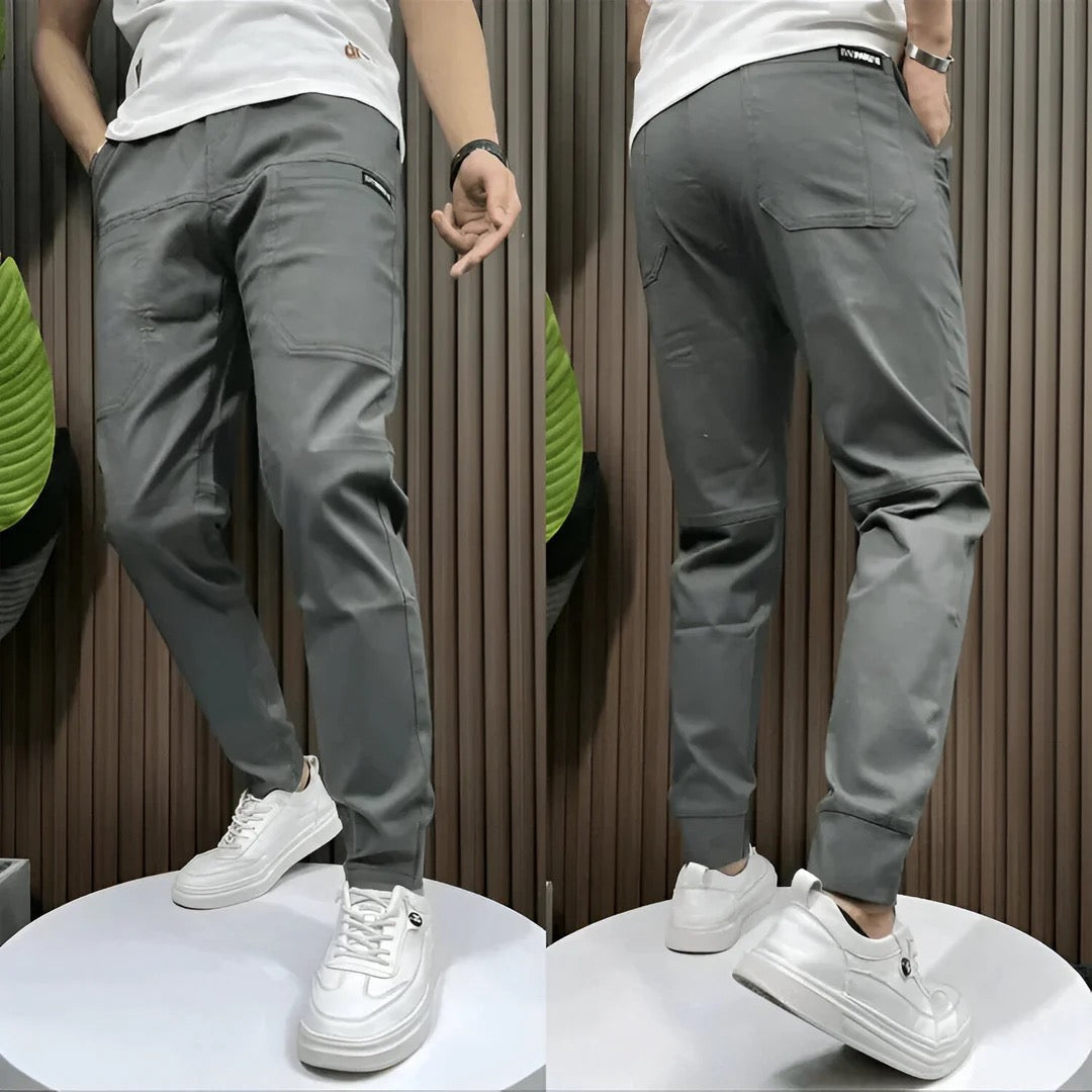 Robert | Pantalones cargo elásticos premium