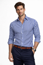Rodrigo | Camisa Elegante De Rayas