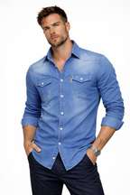 Kilian | Chemise en jean de coton