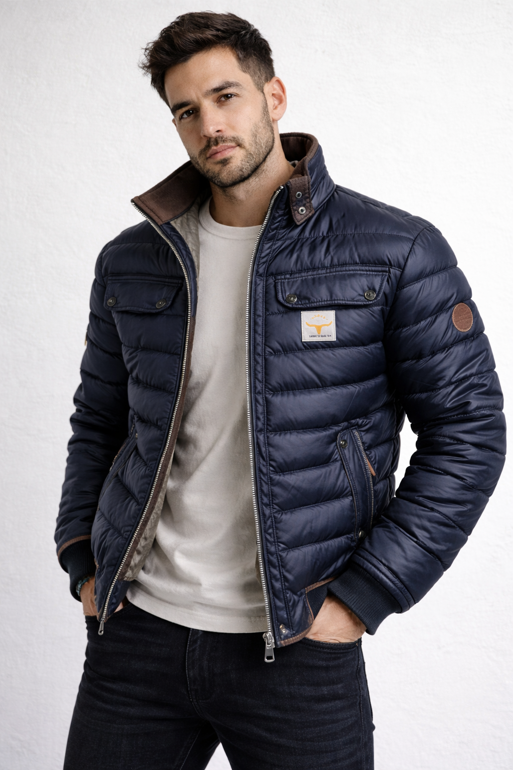 Carlos | Chaqueta acolchada premium