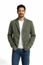 Alessio | Blazer Décontracté Élégant en Coton Premium