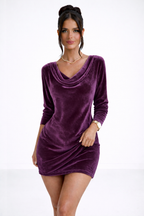 Elena | Robe en velours