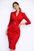 Isabella | Robe noire raffinée