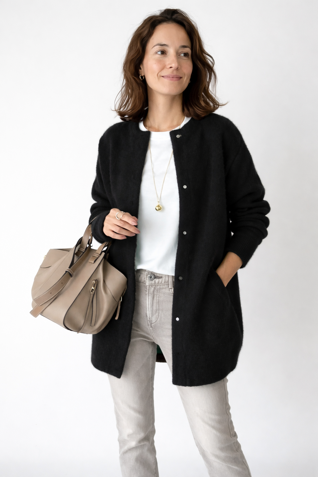 Chloe | Cárdigan de cachemir elegante y ligero