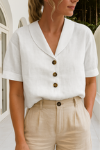 Evelinda | Blouse Chic Décontractée