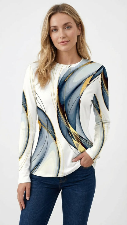 Siena | Camiseta artística de estilo vintage