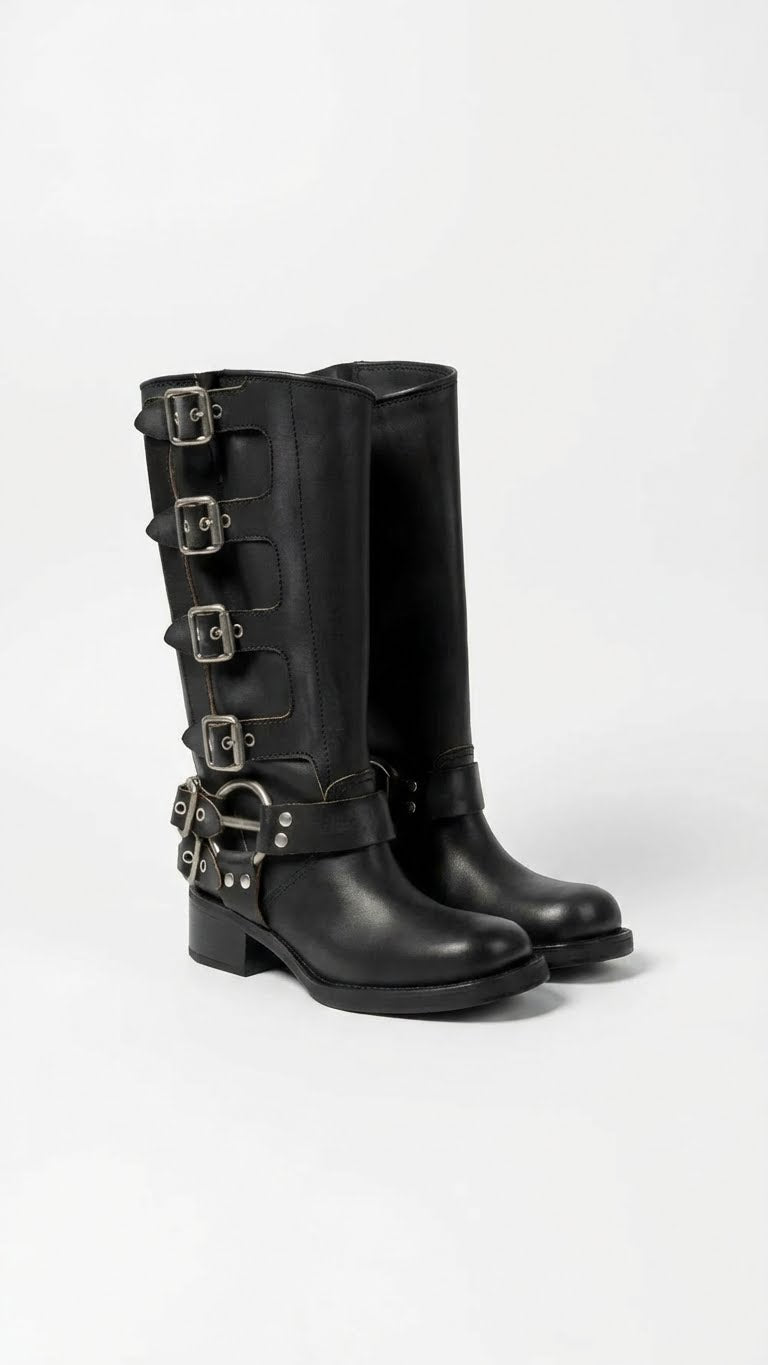 Malena | Botas con hebillas