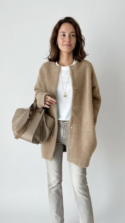 Chloe | Cárdigan de cachemir elegante y ligero