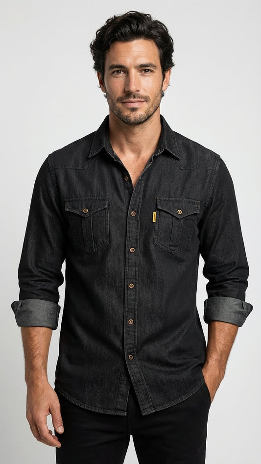 Kilian | Camisa Denim de Algodón