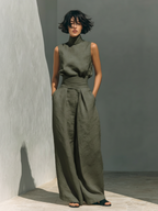 María - Ensemble débardeur et pantalon large