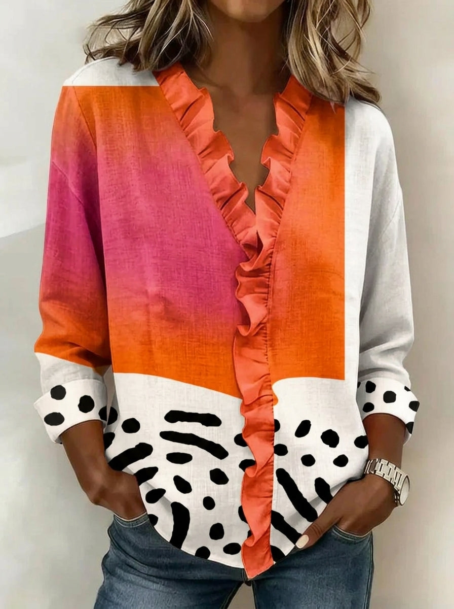 Melinda | Elegante Blusa de Verano