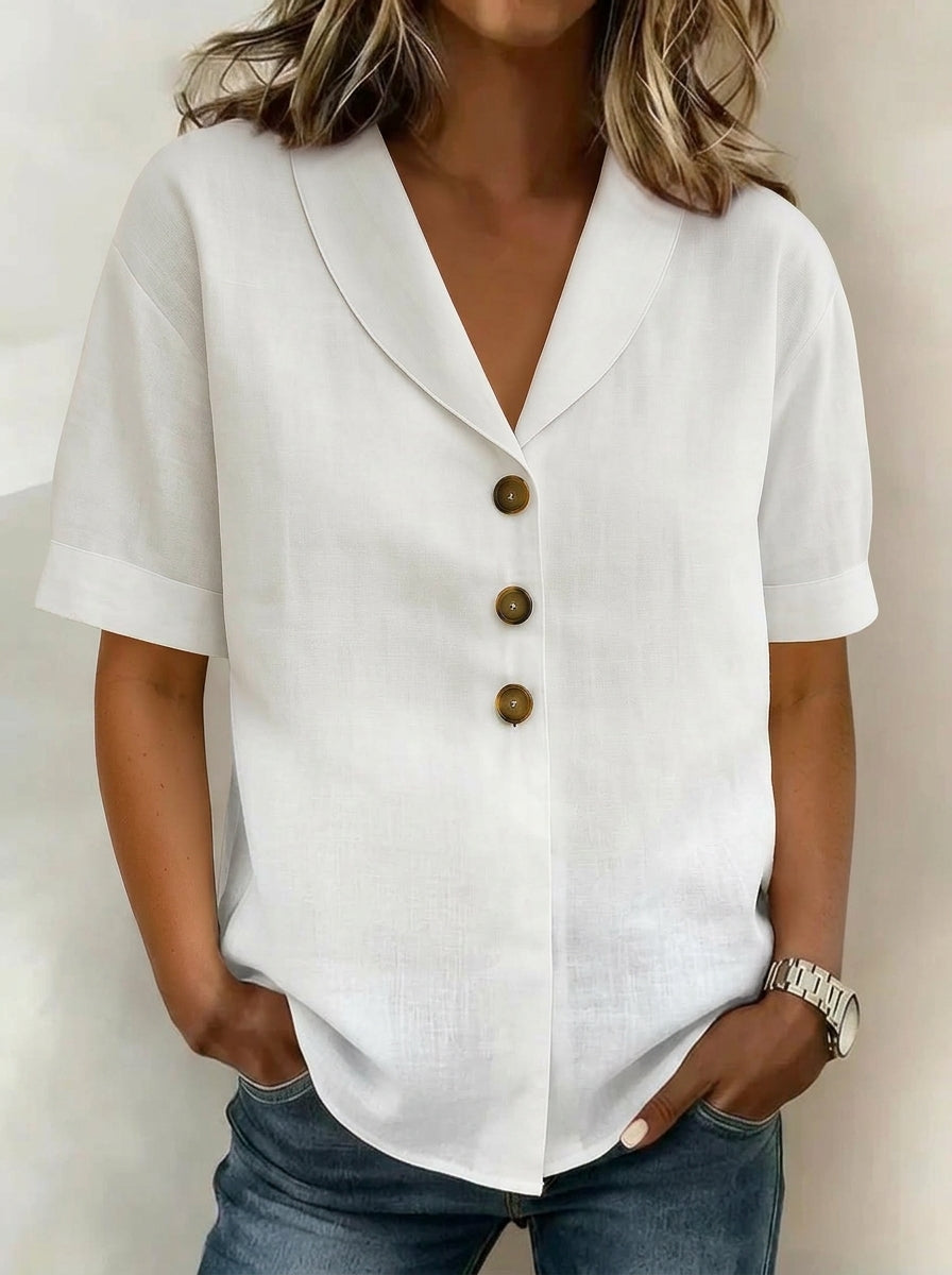 Evelinda | Blouse Chic Décontractée