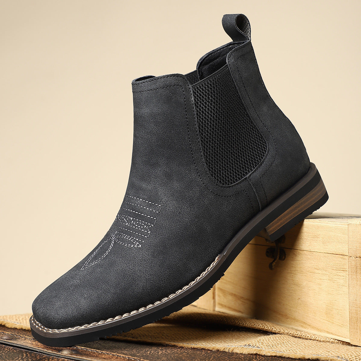 Henrik™ | Bottines classiques en cuir pour homme
