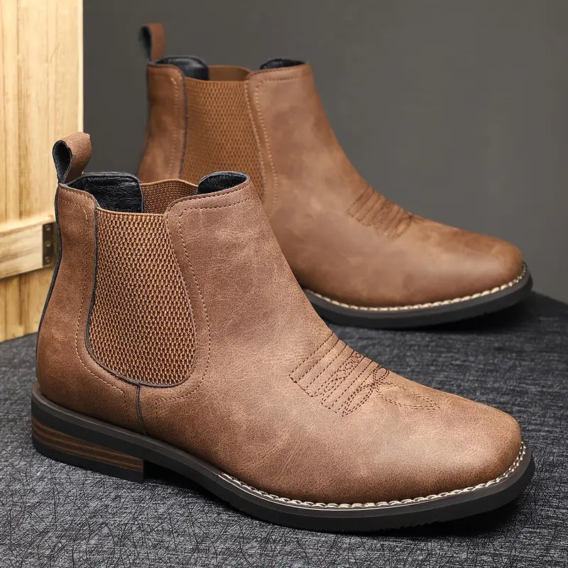 Henrik™ | Bottines classiques en cuir pour homme