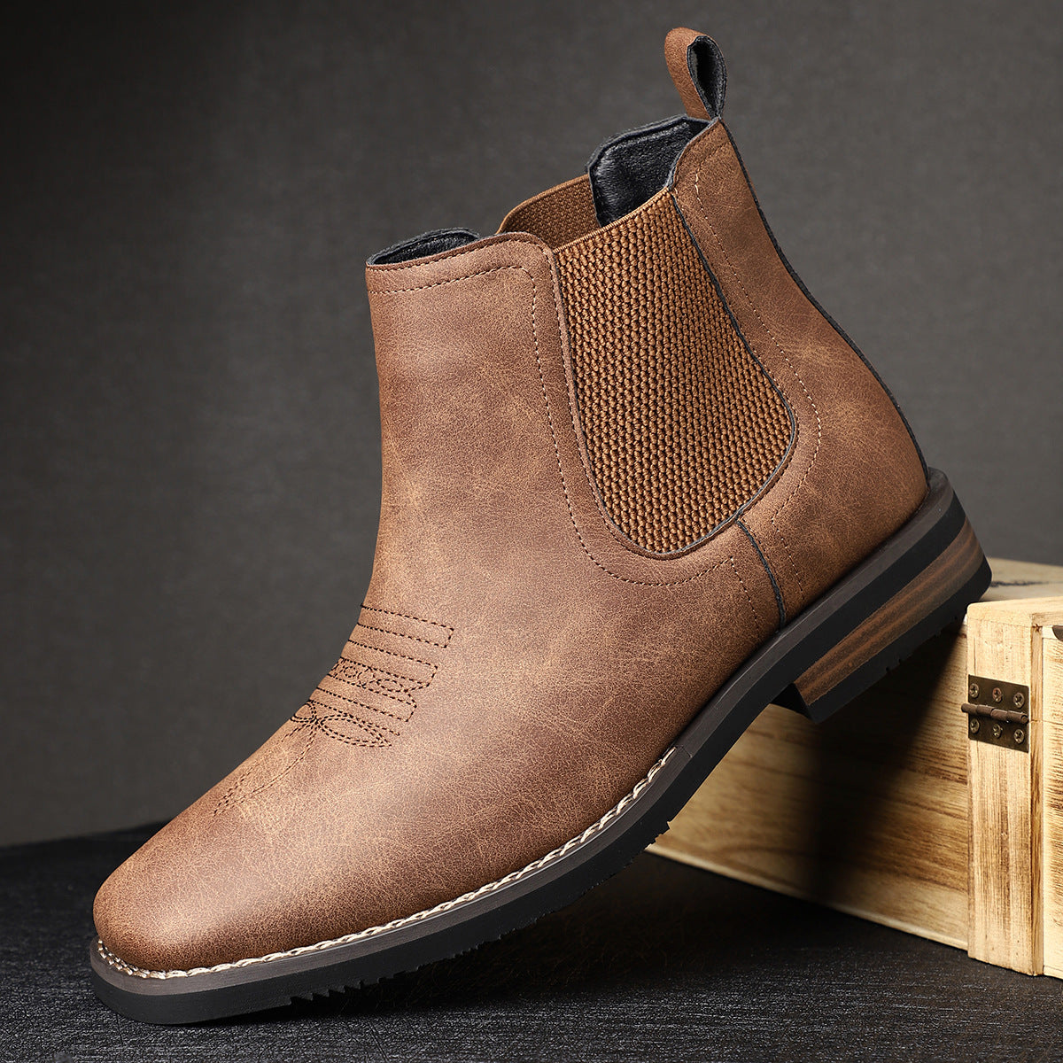 Henrik™ | Bottines classiques en cuir pour homme