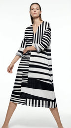 Doris™ | Robe géométrique élégante