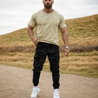 Pantalons cargo robustes pour homme avec poches multiples