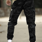 Pantalons cargo robustes pour homme avec poches multiples