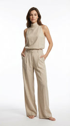 María - Ensemble débardeur et pantalon large