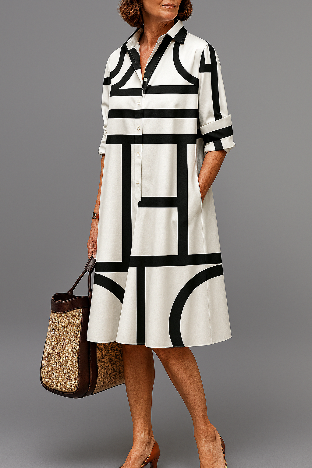 Ana | Vestido Midi Elegante