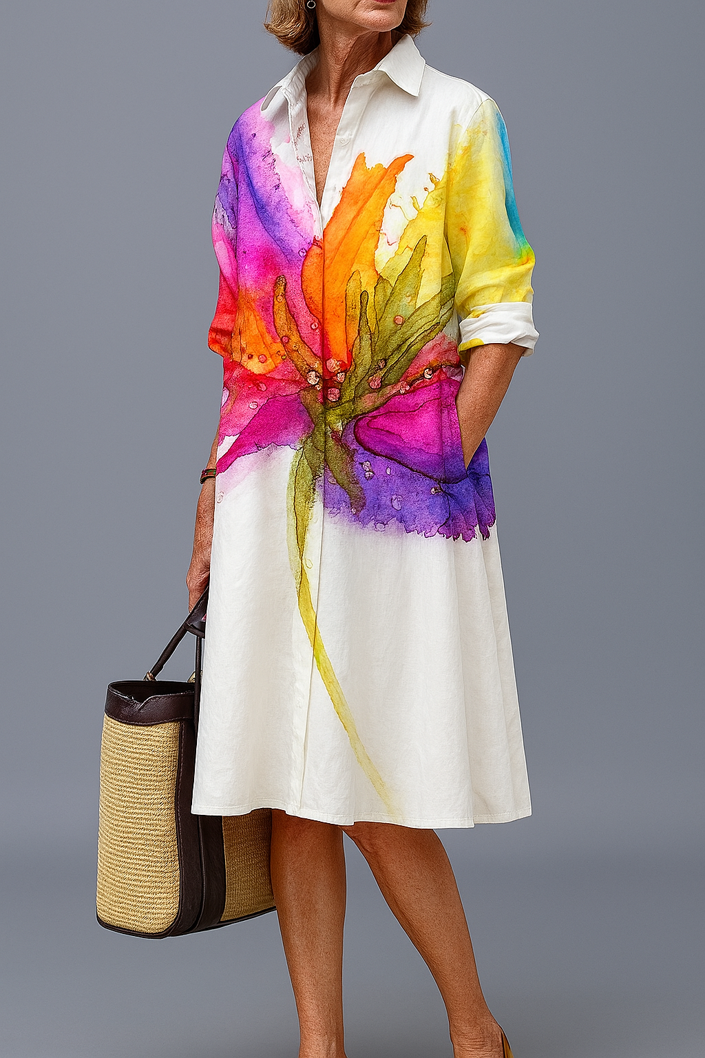 Alba | Vestido Midi Elegante