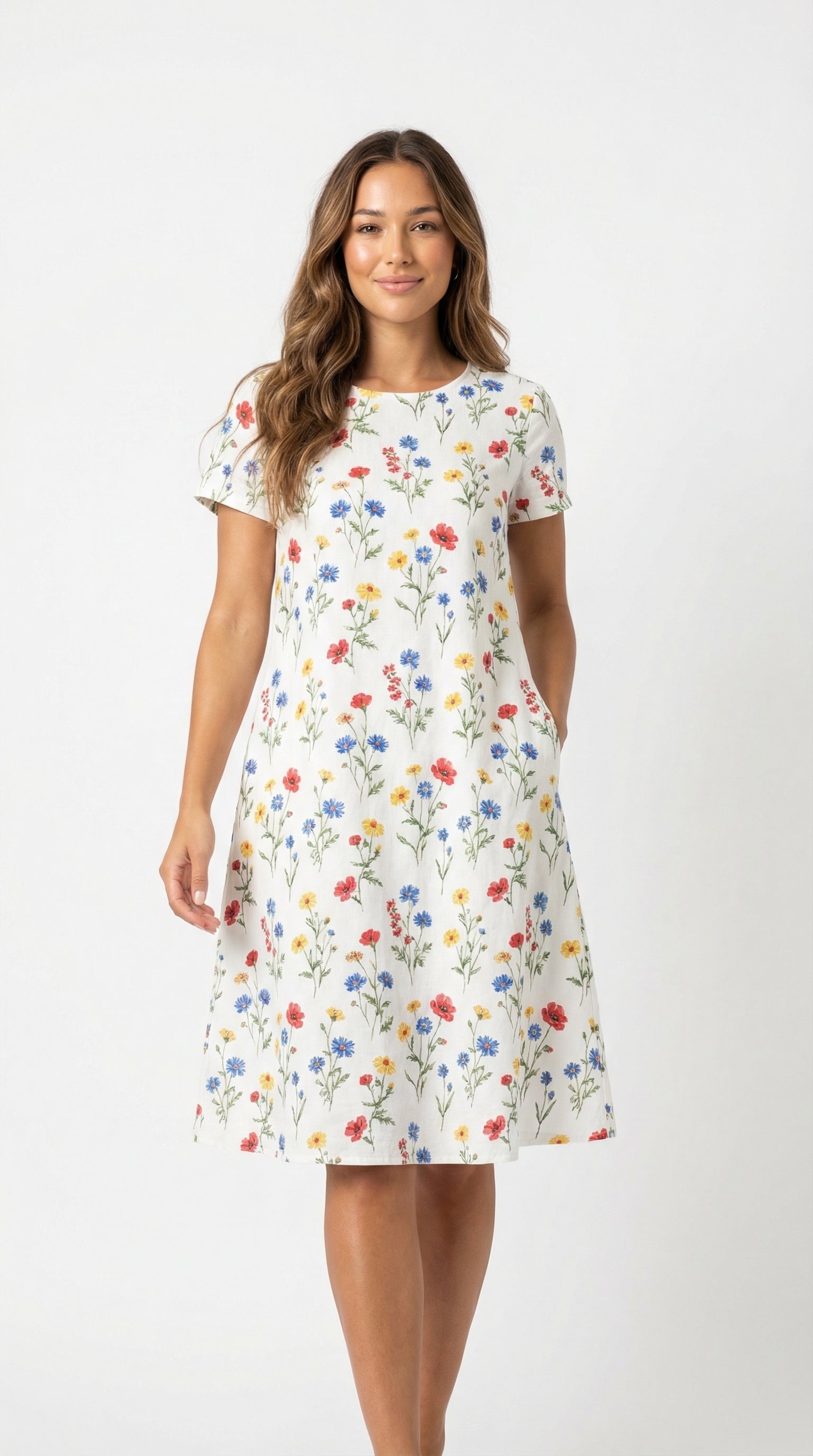 Élégante robe qui couvre le ventre