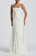 Cira | Vestido de encaje floral